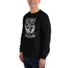 Load image into Gallery viewer, Experimenting with Destiny Men’s Long Sleeve Shirt