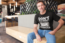 Load image into Gallery viewer, Don’t be a Sheep, Be the MAN your wife Deserves Men's short sleeve t-shirt