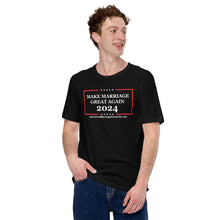 Load image into Gallery viewer, Make Marriage Great Again 2024 men's short sleeve t-shirt