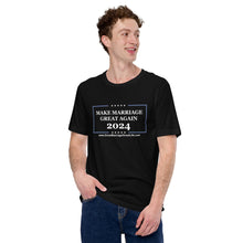 Load image into Gallery viewer, Make Marriage Great Again 2024 men's short sleeve t-shirt