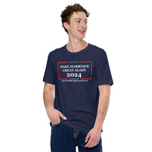 Load image into Gallery viewer, Make Marriage Great Again 2024 men's short sleeve t-shirt