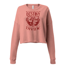 Load image into Gallery viewer, Experimenting with Destiny women Crop Sweatshirt