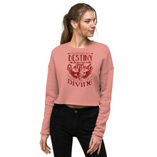 Load image into Gallery viewer, Experimenting with Destiny women Crop Sweatshirt