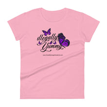 Load image into Gallery viewer, illegally Yummy Ladies' short sleeve t-shirt