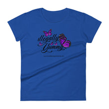 Load image into Gallery viewer, illegally Yummy Ladies' short sleeve t-shirt