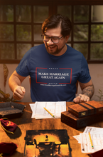 Load image into Gallery viewer, Make Marriage Great Again Men&#39;s short sleeve t-shirt
