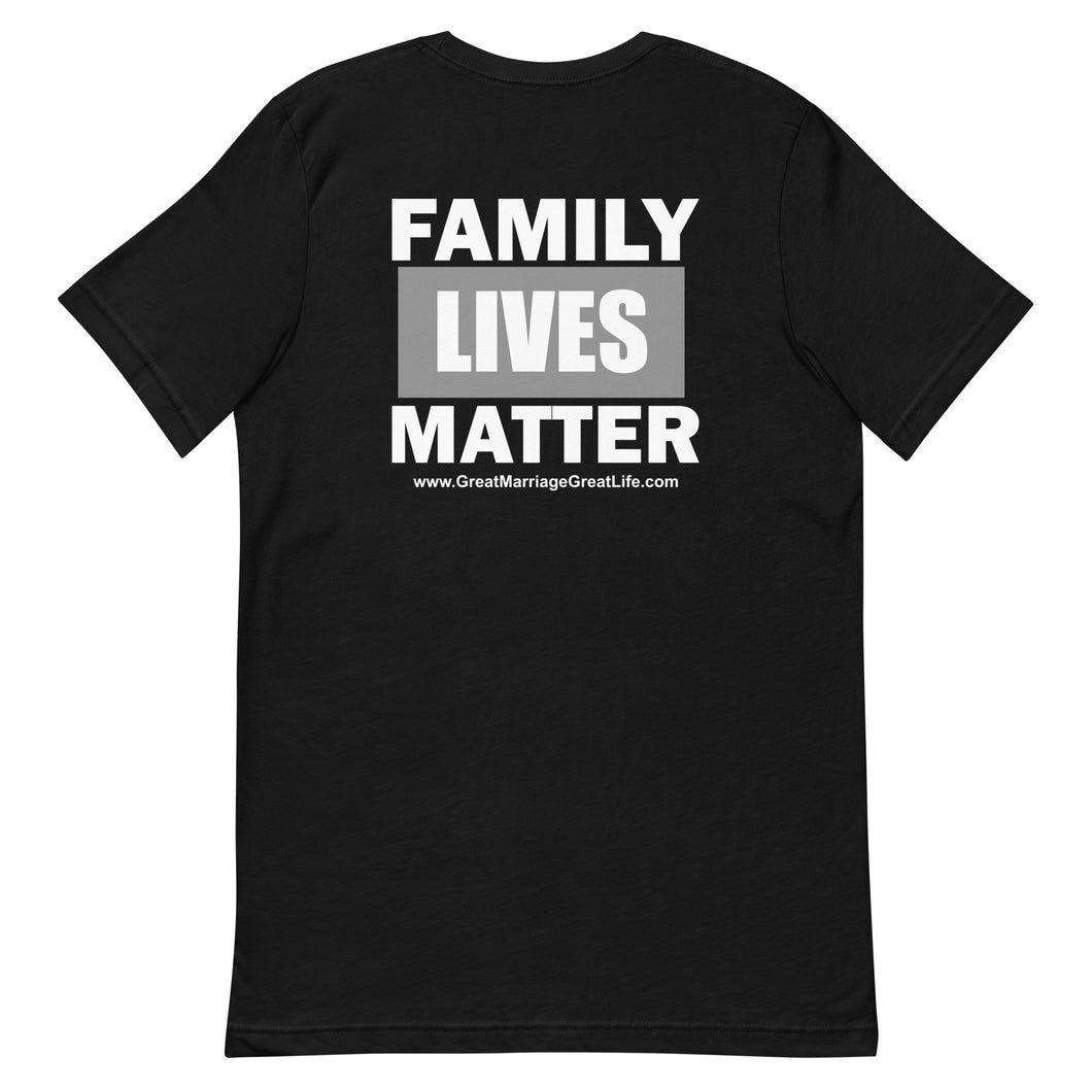 Family Lives Matter Men's Short-Sleeve T-Shirt