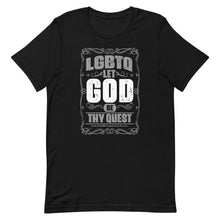 Load image into Gallery viewer, Let God Be Thy Quest Men&#39;s Short sleeve t-shirt
