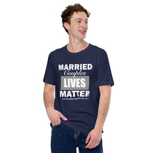 Load image into Gallery viewer, Married Couples LIVES Matter Men&#39;s short sleeve t-shirt
