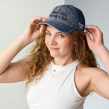 Load image into Gallery viewer, Red Hot Wives club Vintage Cotton Twill Cap
