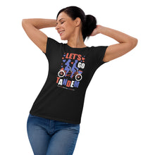 Load image into Gallery viewer, Let&#39;s go Tandem Women&#39;s short sleeve t-shirt
