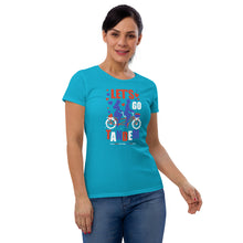 Load image into Gallery viewer, Let&#39;s go Tandem Women&#39;s short sleeve t-shirt
