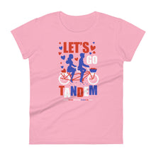 Load image into Gallery viewer, Let&#39;s go Tandem Women&#39;s short sleeve t-shirt
