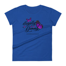 Load image into Gallery viewer, illegally Yummy Ladies&#39; short sleeve t-shirt
